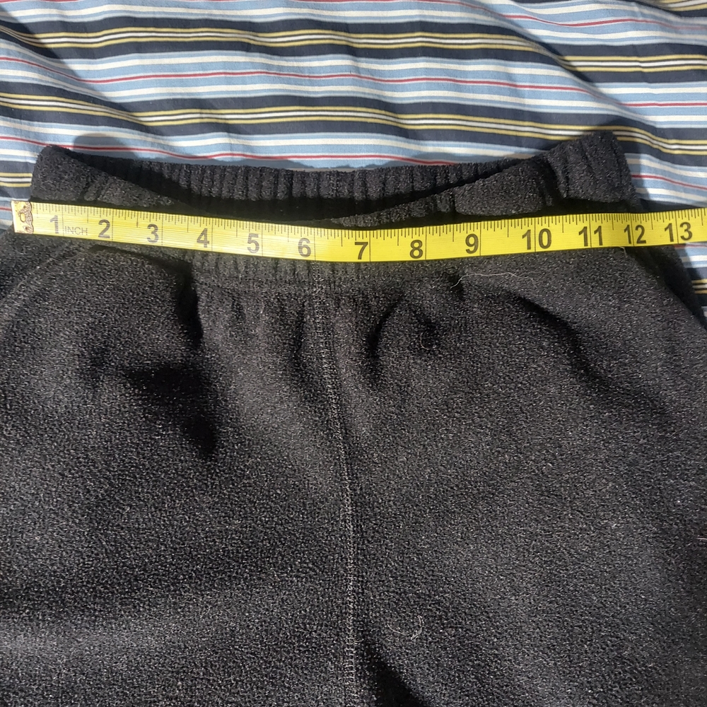 Patagonia Kids Large L Charcoal Gray Microfleece Joggers Sweatpants Boys Girls - Picture 9 of 10